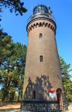 Czołpino koło Łeby, latarnia morska z 1875 roku,