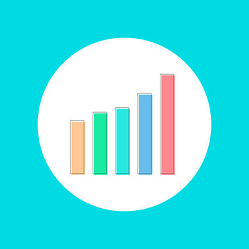 colored graph in stroke-style