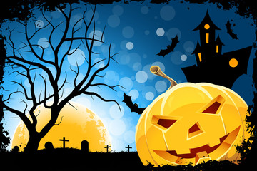 Grungy Halloween Background