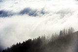 Fototapeta Na ścianę - Alpine sea of clouds