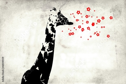 Obrazy Banksy  fototapeta-zabawa-pomyslem-na-projekt-scienny