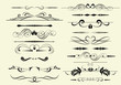 © Galina Shpak - Set of  calligraphic elements for editable and design