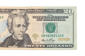 Twenty dollars banknote