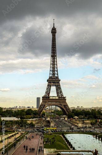 Naklejka na szafę Eiffel Tower