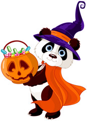 Sticker - Halloween panda