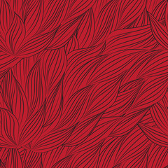  Vector seamless texture with abstract flowers