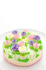 Wall Mural - Flower cakes