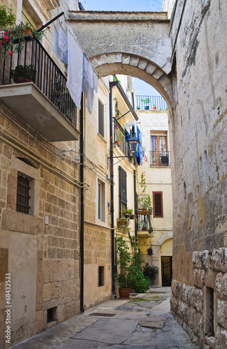 Obraz w ramie Alleyway. Altamura. Puglia. Italy.