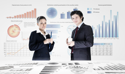 Wall Mural - Business analytics