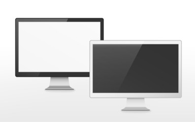 Wall Mural - device set with different sizes of tv