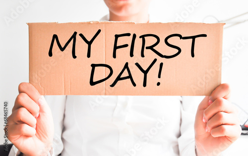 first day of new job