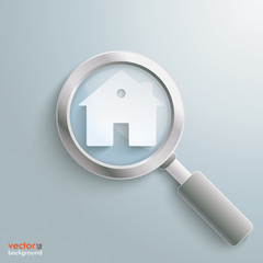 Canvas Print - Loupe House