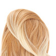 © exopixel - Hair fragment over the white