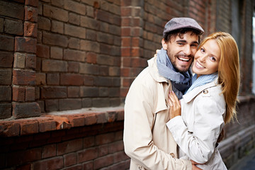 Canvas Print - Stylish couple