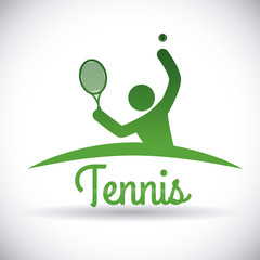 Wall Mural - tennis design