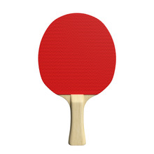 3d Illustration Of A Ping Pong Paddle