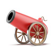 Red cannon