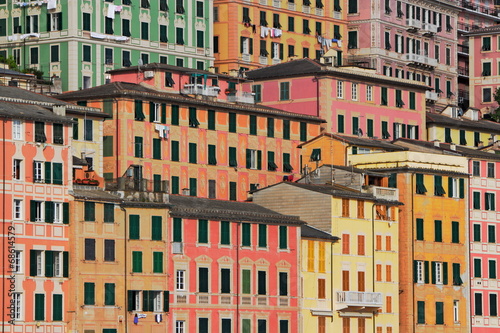 Naklejka - mata magnetyczna na lodówkę Häusermeer in Camogli