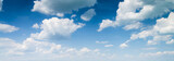 Fototapeta Konie - blue sky background with clouds