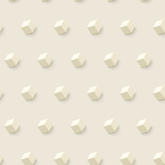 Fototapete - Abstract geometric seamless pattern