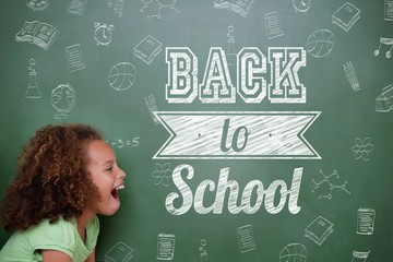 Poster - Composite image of back to school message