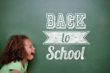 Poster - Composite image of back to school message