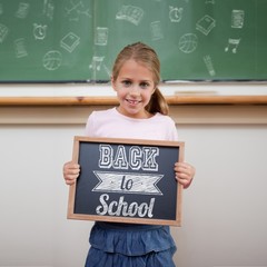 Poster - Composite image of back to school message