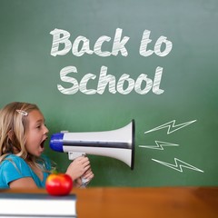 Poster - Composite image of back to school message