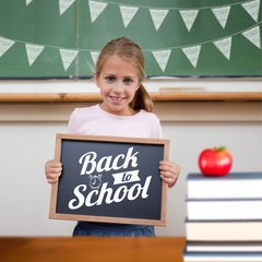 Poster - Composite image of back to school message