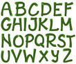 © GraphicsRF - Green alphabet