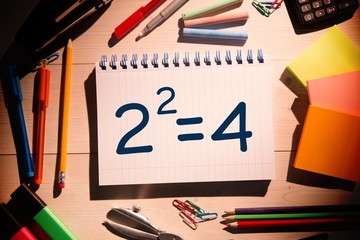 Poster - Composite image of two squared
