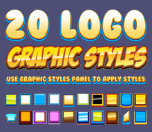20 Comic Logo Graphics Styles