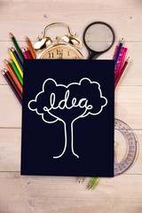 Poster - Composite image of idea tree