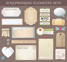 Vector Scrapbooking Elements Set 2