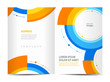 © vectorboom - brochure round design template