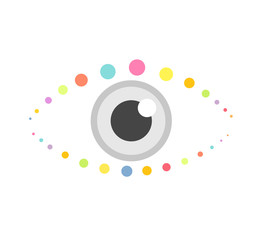 Wall Mural - eye icon