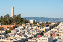 Telegraph Hill With Coit Tower.