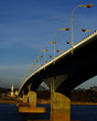 Bridge across Mekhong river in Thai-Lao border