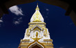 White pagoda in thailand
