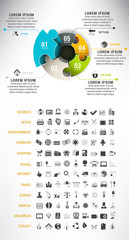 Wall Mural - Infographic