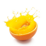 Fototapeta  - Fresh Orange Ready to Drink