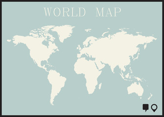  infographic worl map
