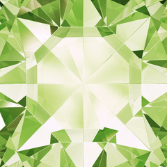 Poster - abstract diamond facet background - computer generated