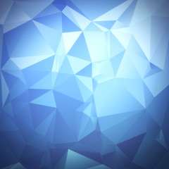 Poster - abstract diamond facet texture - bright background
