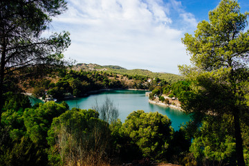 Naklejka na meble Embalse del Conde de Guadalhorce, Spain