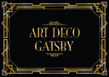 Gatsby Art Deco Background