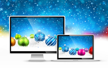 Wall Mural - christmas devices