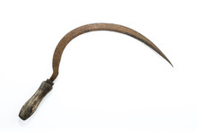 Old Sickle Isolated