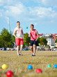 © Jari Hindström - Two women and petanque game