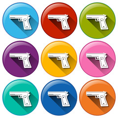 Gun icons